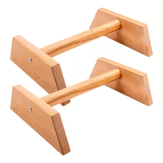 Дървени дръжки за лицеви опори inSPORTline Dremar DR40