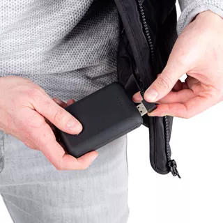 Мъжка грейка с подгряване W-TEC HEATstem - черен