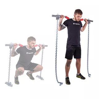 Комплект лост с вериги inSPORTline Chainbos 2x20 кг.