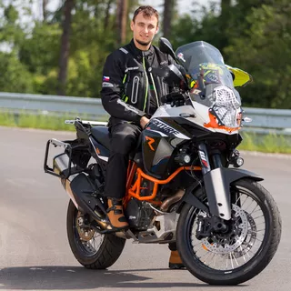 Мото панталон Softshell W-TEC Erkalis - черен