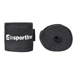 Бинт за бокс inSPORTline Envolto 3,5 м - черен