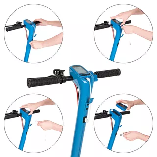 Електрическа тротинетка W-TEC Dalfin 10" - сиво