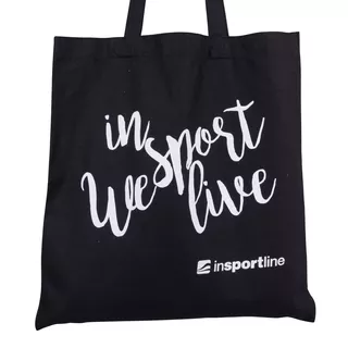 Платнена чанта inSPORTline Sportsa - черен