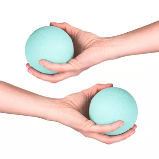 Масажни топки inSPORTline Thera 9 cm - тюркоаз