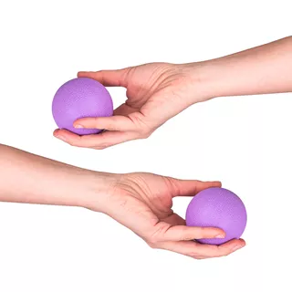 Масажни топки inSPORTline Thera 6,5 cm - виолетов