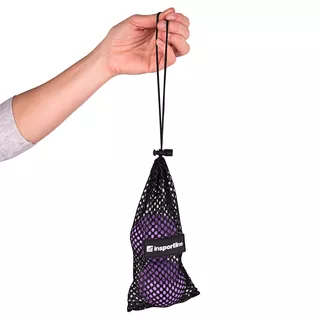 Масажни топки inSPORTline Thera 6,5 cm - виолетов