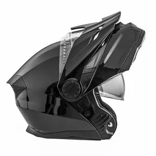 Мото каска W-TEC Biscaia P/J - черен гланц