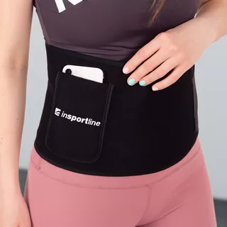 Неопренов колан inSPORTline Waistpire - розов