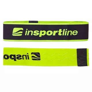 Текстилна лента-експандер  inSPORTline Hiplop S - неоново зелен