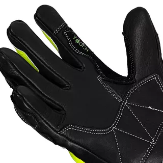 Мото ръкавици W-TEC Supreme EVO - черен-зелен