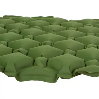 Надуваема постелка inSPORTline Jurre 196x58x6 cm - зелен