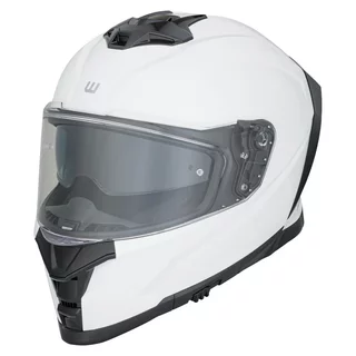 Мото каска W-TEC Nexwor - бял гланц