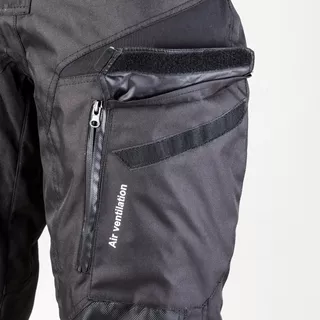 Мъжки мото панталони W-TEC Kaluzza GS-1614 - черен