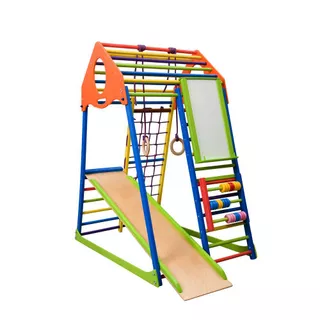 Детска шведска стена inSPORTline Kindwood Set Plus