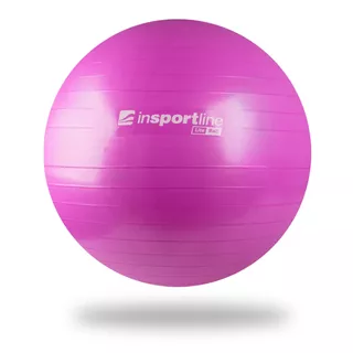 Гимнастическа топка inSPORTline Lite Ball 45 cm - жълт - виолетов