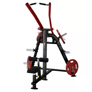 Машина за гръб Steelflex PlateLoad Line PLLA - черно и червено