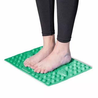 Масажна подложка за крака inSPORTline Tilsipur 39x29 cm - зелен