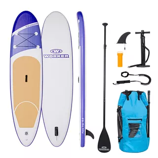 Надуваем SUP борд WORKER WaveTrip 10'6" G2