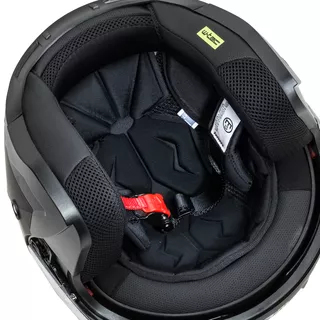 Мото каска W-TEC Putta - черен мат