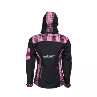 Дамско мото яке Softshell W-TEC Pestalozza NF-2781 - черен-сив