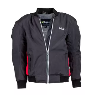 Мото яке softshell W-TEC Langon NF-2753 - черен цвят каки зелено