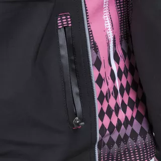 Дамско мото яке Softshell W-TEC Pestalozza NF-2781 - черен-сив