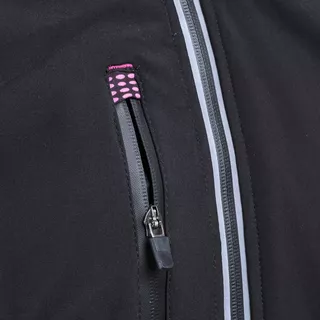 Дамско мото яке Softshell W-TEC Pestalozza NF-2781 - черен-сив