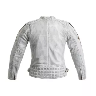 Дамско кожено мото яке W-TEC Sheawen Lady White
