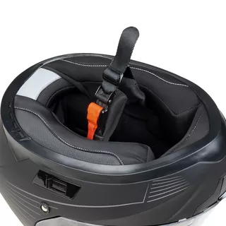 Мото каска W-TEC Yorkroad Solid - White Grey Glossy
