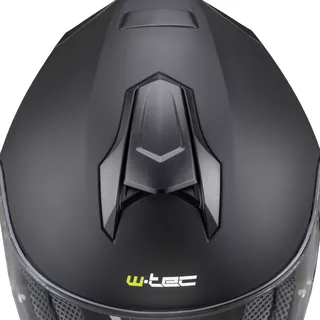 Мото каска W-TEC Integra Solid - матово черно