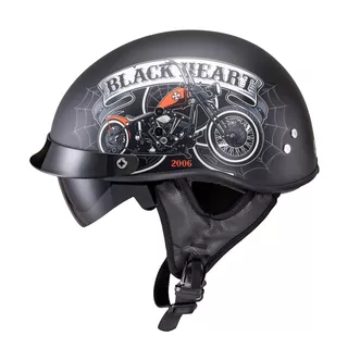 Мото каска W-TEC Black Heart Rednut - Motorcycle/Matt Black