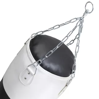 Боксов чувал inSPORTline Robkin 120x35 см - черен-бял