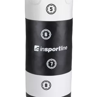 Боксов чувал inSPORTline Robkin 90x35 см - черен-бял