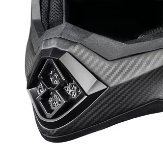 Мото каска  W-TEC Crosscomp - karbon mat