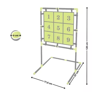 Игра с мишена и топки inSPORTline PTGS470