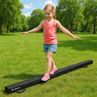 Сгъваема гимнастическа греда inSPORTline Tirsar 250 cm