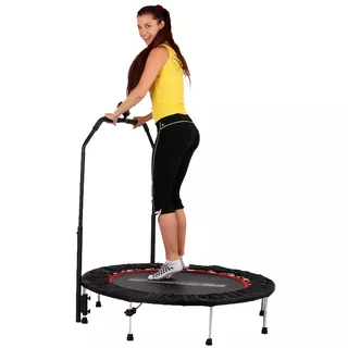 Батут с дръжка inSPORTline PROFI Digital 140 cм