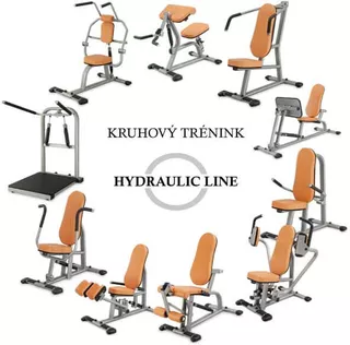 Силов уред за гръдни мускули Hydraulicline CPD800 - оранжево