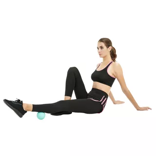 Масажни топки inSPORTline Thera 9 cm - тюркоаз