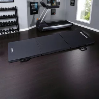 Гимнастическа постелка inSPORTline Trifold 195x90x5 cm - червен