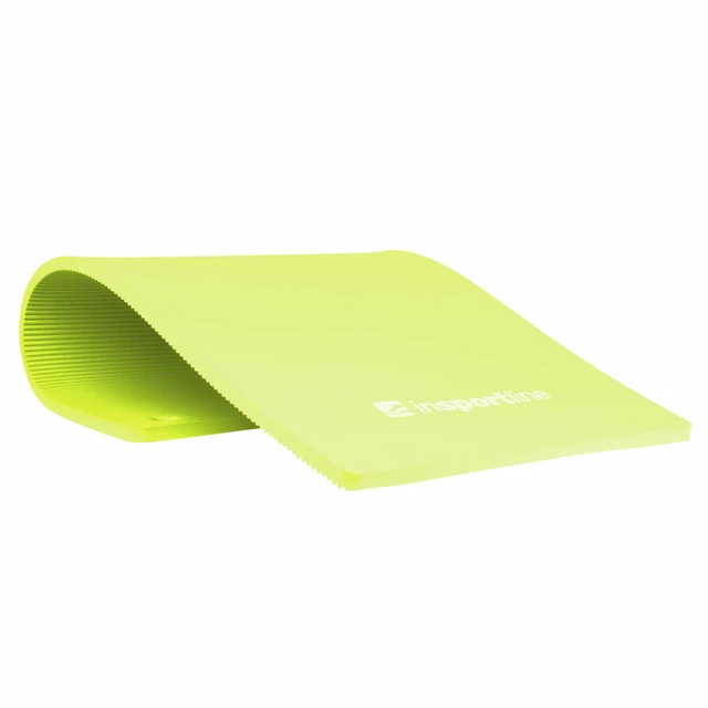 Постелка за йога inSPORTline Profi 100 cm - Розово/червено/ - зелен