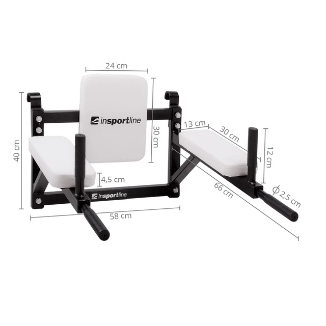 Стойка за кофички inSPORTline LCR-11114B - черен