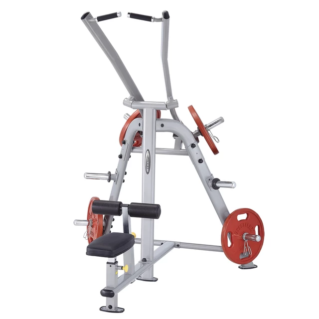 Машина за гръб Steelflex PlateLoad Line PLLA - черно и червено