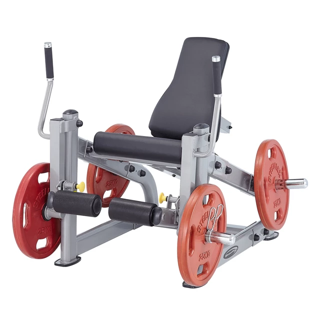 Машина за крака Steelflex PlateLoad line PLLE - черно и червено
