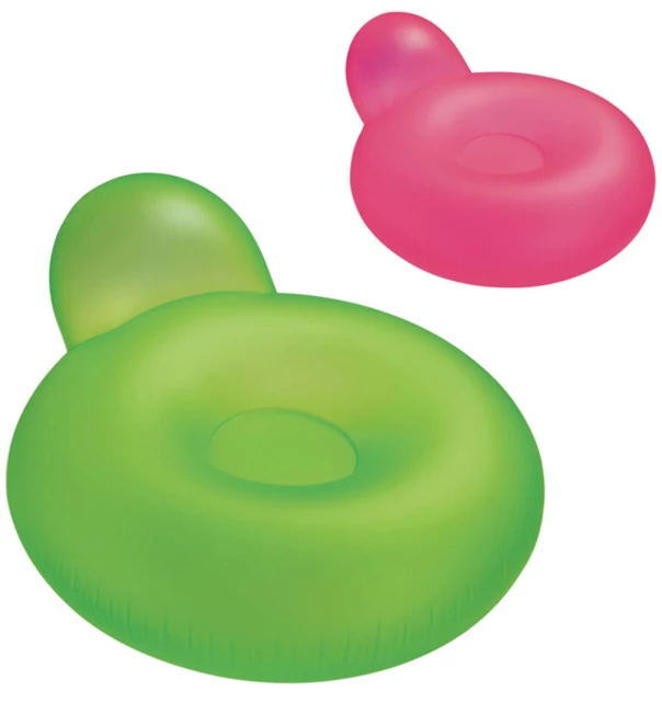 Inflatable Water Mattress with Backrest