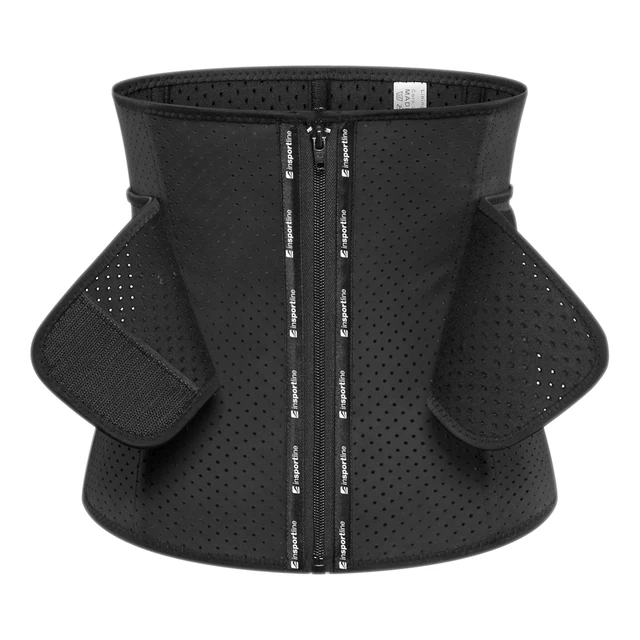 Фитнес корсет inSPORTline Corwaist - черен