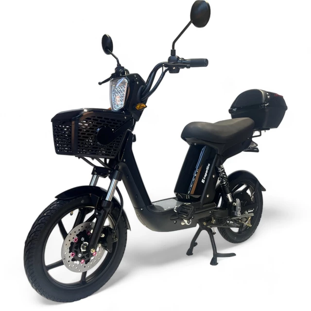 Електрически скутер inSPORTline E-Greta 12Ah 18" - червен - черен