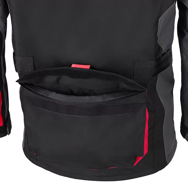 Мъжко мото яке  W-TEC Burdys Evo - черен-сив