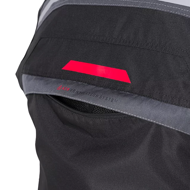 Мъжко мото яке  W-TEC Burdys Evo - черен-сив