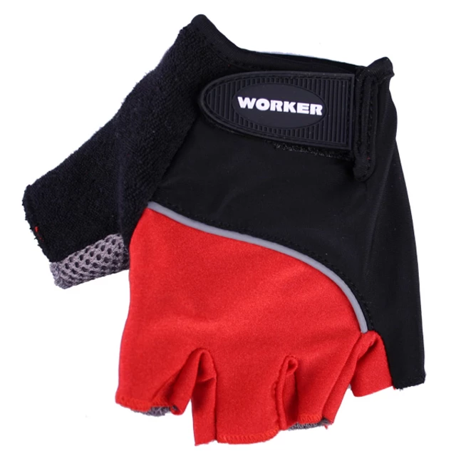 Ръкавици без пръсти WORKER S900 - зелен